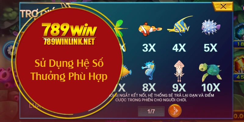 Sử Dụng Hệ Số Thưởng Phù Hợp